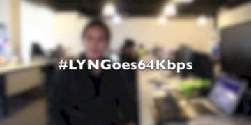 presenting an lyn social experiment living on a 64kbps connection