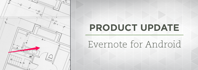 Evernote Android Update