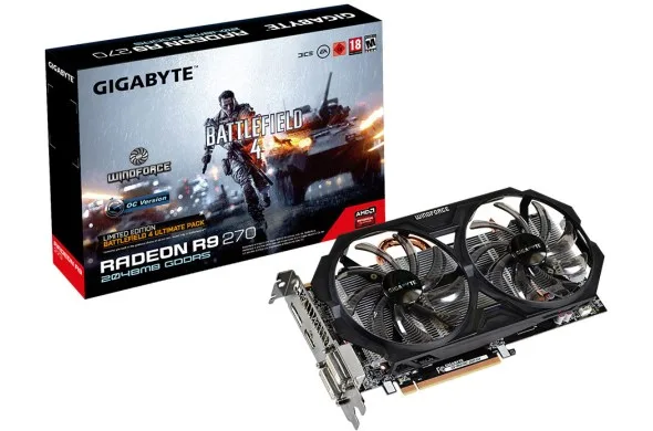 GIGABYTE Radeon R9 270 Battlefield 4 Edition