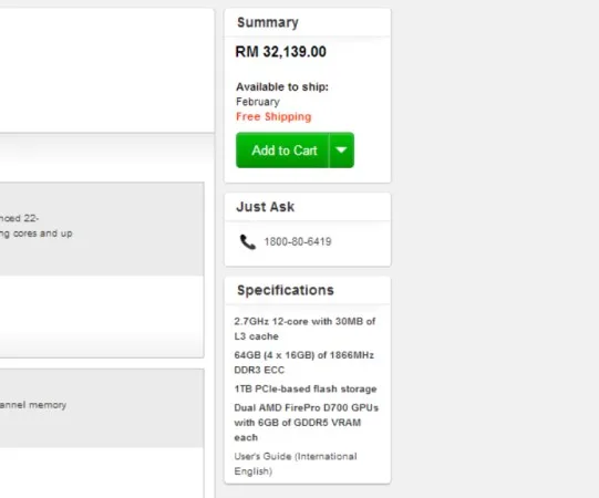A Max Out 2013 Mac Pro