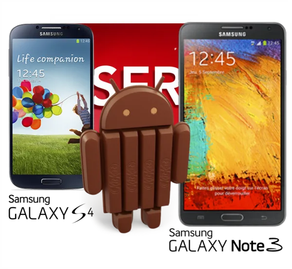 Android 4.4 for Galaxy S4 and Note 3