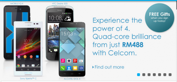 Celcom quad-core promo main