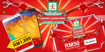 Senheng Online Store Grand Launching RM50 Voucher