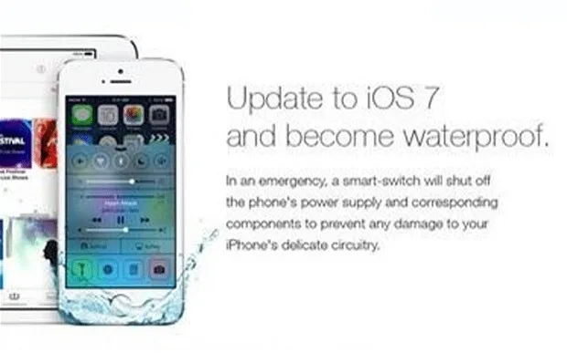 iOS7 waterproof