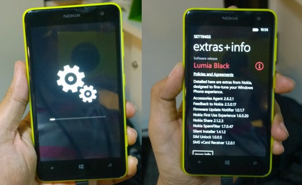 Lumia Black Update on Nokia Lumia 625