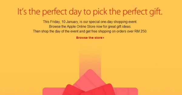 Apple One Day Shopping Event Malaysia