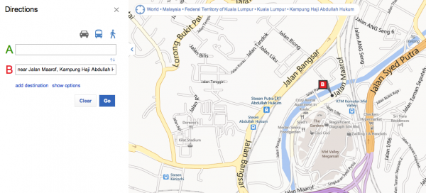 Bing Maps Showing my Location in MV