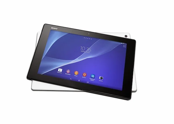 0 Xperia Z2 Tablet colourrange