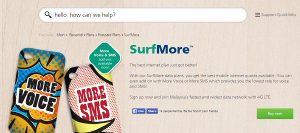 Maxis SurfMore with Add Ons