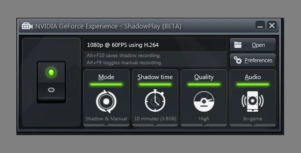 NVIDIA GeForce ShadowPlay