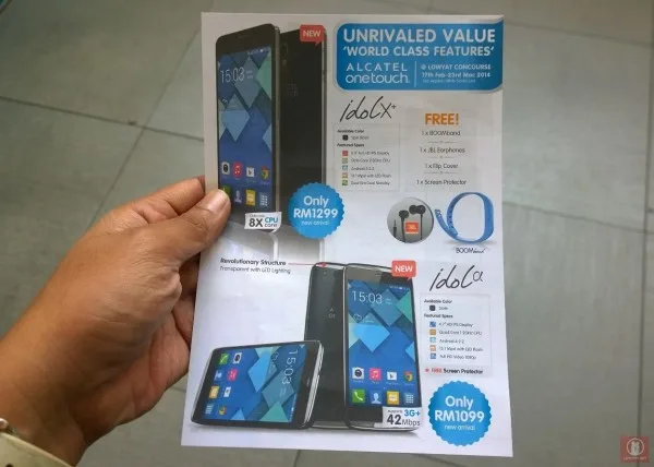 Alcatel One Touch Road Show, Plaza Low Yat, March 2014
