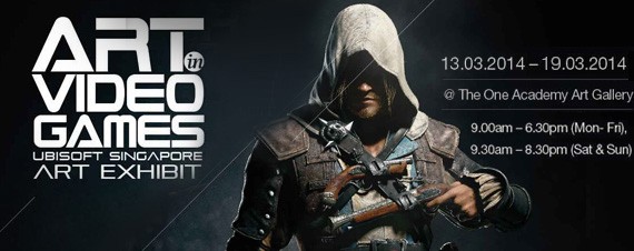 The One Academy Teams With Ubisoft To Host “Art In Video Games Exhibit” In Malaysia