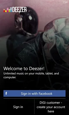 Deezer WP8