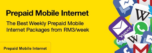 DiGi Weekly Prepaid Mobile Internet