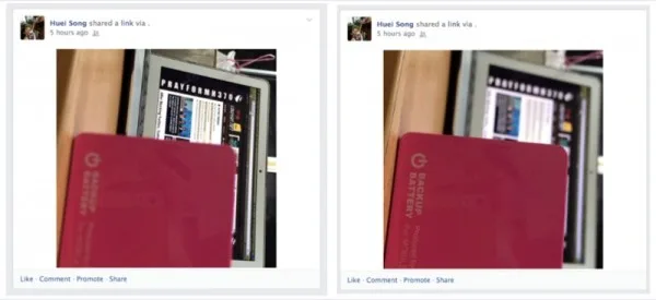 FocusTwist on Facebook Example