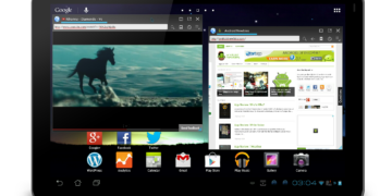 Using Android tablet as a PC Floating Browser
