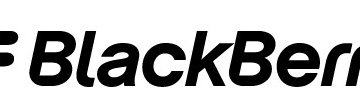 blackberry logo black