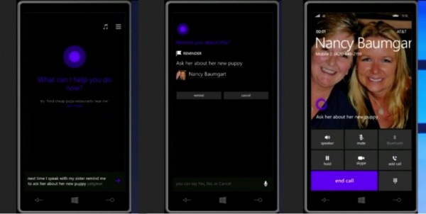 People-based Reminders by Cortana