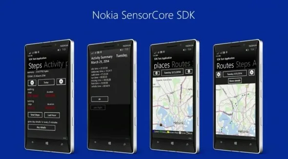 Nokia SensoreCore, Lumia Cyan