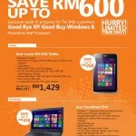 Good Bye XP, Good Buy Windows 8 Brochure 1