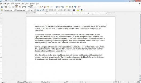 LibreOffice SC