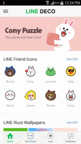 Line Friends Icons