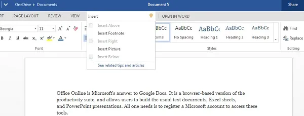 Office Search Box