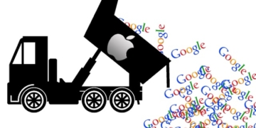 dump truck apple google