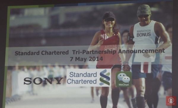 Standard Chartered, WeChat, and Sony Mobile Collaboration