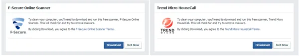 Facebook antimalware