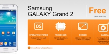 U Mobile Galaxy Grand 2