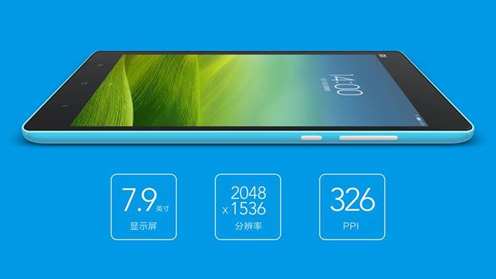 Xiaomi Announces The Mi Pad, Featuring A 7.9-inch 326ppi Display ...
