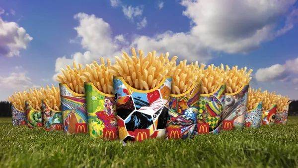 McDonald's 2014 FIFA World Cup Fry Box