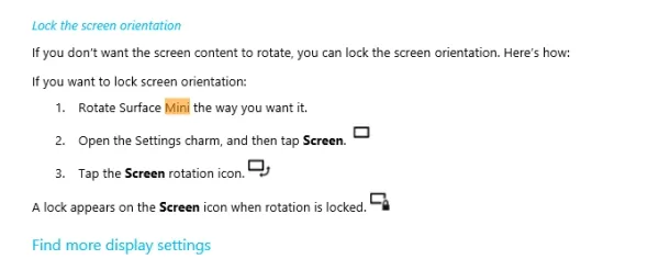 Surface Mini Exists, Supports Surface Pen: As Mentioned On Surface 3’s User Guide 4 Surface Mini on Surface Pro 3 User's Guide