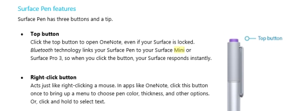 Surface Mini on Surface Pro 3 User's Guide