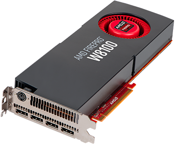 AMD W8100 GPU