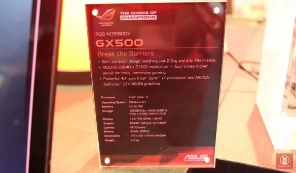 Computex 2014 - ASUS ROG GX500 04