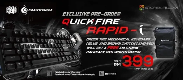 Cooler Master Quick Fire Rapid-i Storekini Pre-Order