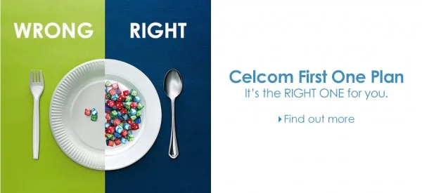 Celcom First One Plan