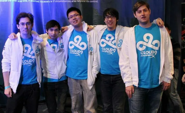 Arrow Gaming Crashes To Five Losses On Day 2 Of TI 2014 3 Cloud9_team_photo