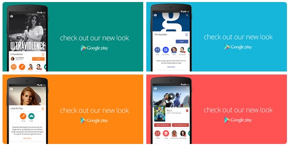 Google Play Store New Design