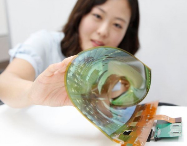 LG Rollable display