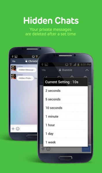Line Hidden Chats Android
