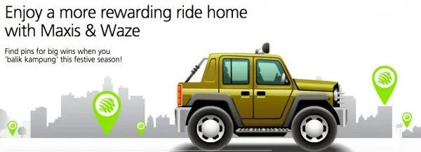 Maxis Waze Pin Contest