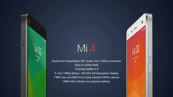 Mi 4 Specs
