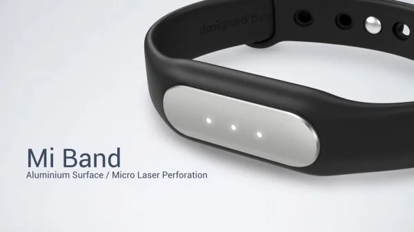Mi Band Aluminium Surface