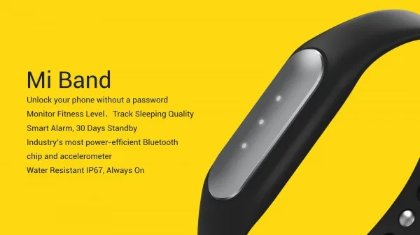 Mi Band Specs