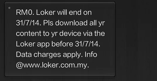 loker-sms-notification