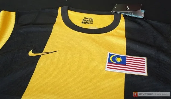 Nike Malaysia National Football Team Home Kit 2012/2013