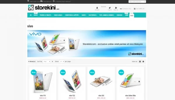 Vivo Smartphones at Storekini